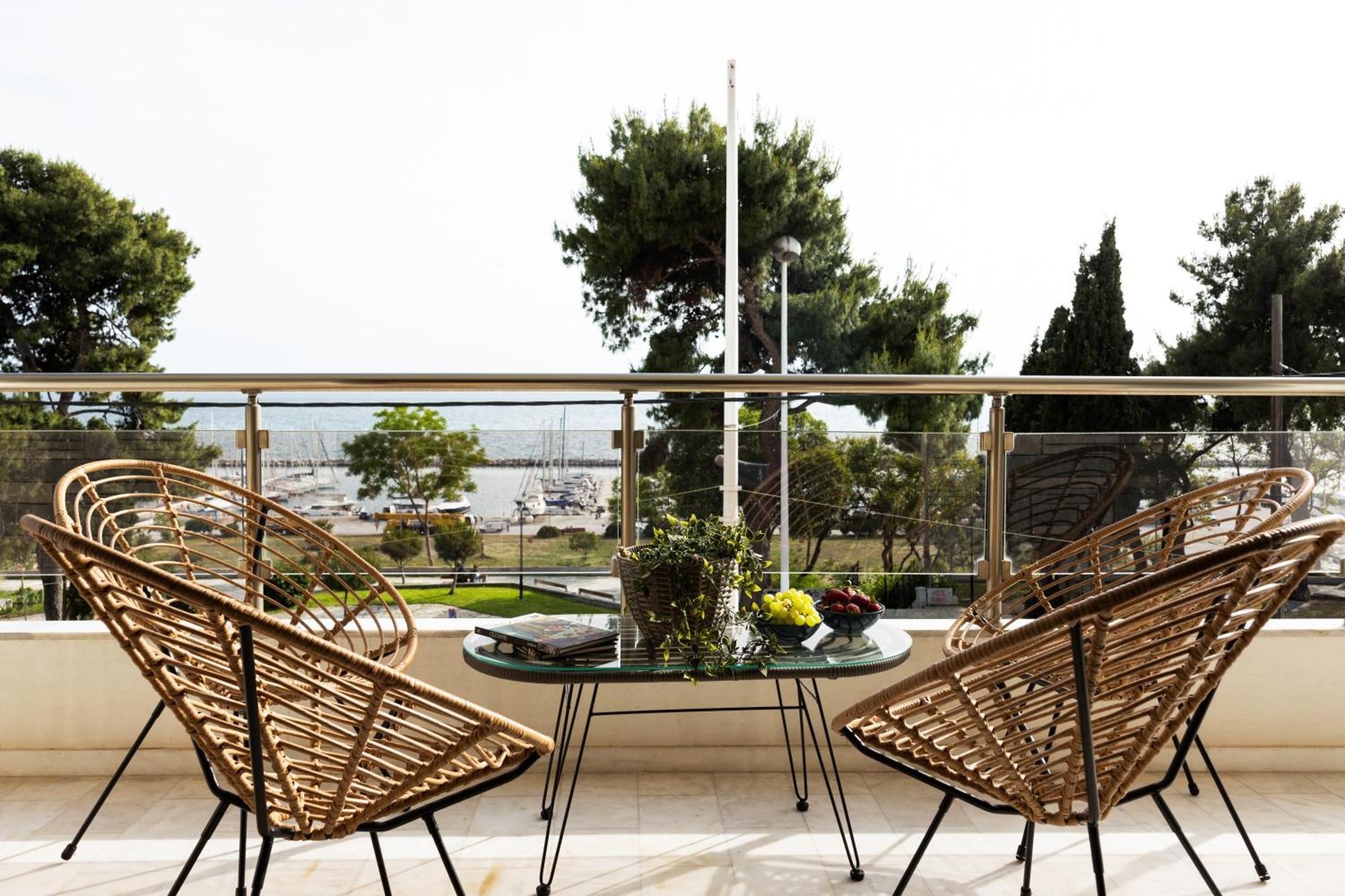 סלוניקי Champagne Sea View Apartment By Binobi! מראה חיצוני תמונה